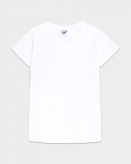 Футболка универсальный белая   Lets Go 5177