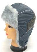 Шапка HASKI болотный (30% шерсть, 70% акрил) M178