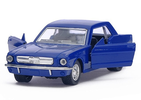 Модель легковой автомобиль FORD Mustang Ретро микс 