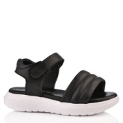 Сандалии для девочки PIXEL 5-512047-2302  (чёрный/натуральная кожа)