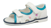 Сандалии для девочки Канарейка F636-2 (белый/экокожа)