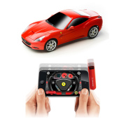 Радиоуправляемый автомобиль SILVERLIT Ferrari California (1:50/красный/на радиоуправлении от смартфонов под iOS или Android/аккумулятор)