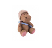 Игрушка мягкая GULLIVER «Гиппо Хиппи» (20см/Искусственный мех, Синтепон/универсальная)