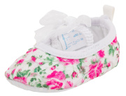 Пинетки для девочки Котофей 001030-11 (белый + розовый/текстиль)