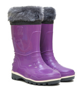 Резиновые сапожки для девочки Nordman 1-102-R03 (фиолетовый/ПВХ)