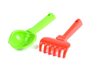 Игрушка  Полесье Песочный набо №19:совок №2, грабельки №2 (Микс/пластик/универсальная)