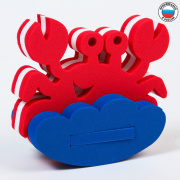 Игрушка для купания EL Basco «Краб» (3D конструктор/пластик/универсальная)