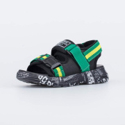 Сандалии для мальчика Котофей 424004-22 (синий/комбинированный)