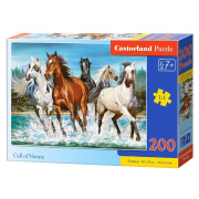 Игрушка Пазл Castorland «Лошади» (200 деталей/Картон/универсальная)