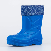 Резиновые сапожки для мальчика Котофей 365150-13 (синий/ЭВА)