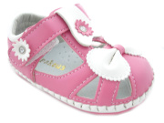 Пинетки для девочки Дракоша A1058 (терракотовый/экокожа)