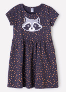 Платье угольный серый, россыпь Crockid