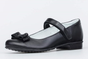 Туфли для девочки Котофей 532267-21 (черный/натуральная кожа)