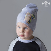 Шапка Hooh loon мишка индеец (95% хлопок, 5% эластан) ШВ19-04271747