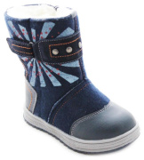 Валенки для мальчика Фантазия A-9505-2 (синий/войлок)