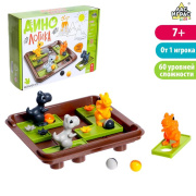 Игра для компании настольная ЛАС ИГРАС на логику «Дино логика» (/от 1 участника)