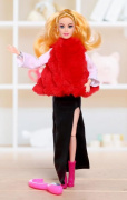 Игрушка кукла  Модная (модель шарнирная МИКС/пластик, гипс/для девочки)
