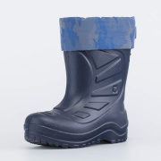 Резиновые сапожки для мальчика Котофей 365149-14 (синий/ЭВА)