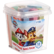Мелки  Щенячий патруль (12шт, цветные/микс)