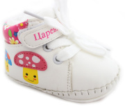 Пинетки для девочки Царевна 032 (белый/экокожа)