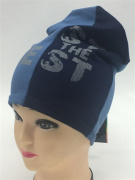 Шапка мегашапка разноцветные (10% акрил, 90% хлопок) 7706