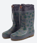 Резиновые сапожки для мальчика Bi&Ki A-B004-97 (серый/резина)