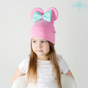 Шапка Hooh loon розовый (95% хлопок, 5% эластан) ШВ19-04312002