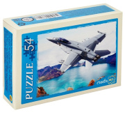 Игрушка пазл Рыжий кот «Истребители» (54 деталей/картон/для мальчика)