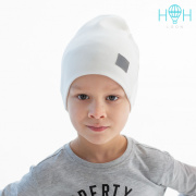 Шапка Hooh loon белый, персик, пудра, бирюза (95% хлопок, 5% эластан) ШВ19-04111742