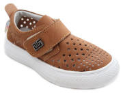 Кеды для мальчика Совенок 1103B-3 (коричневый/натуральная кожа)