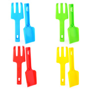 Игрушка Набор песочный Кассон  (совок+грабли/пластик/универсальная)