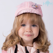 Кепка ПГЛ20-17310090 пудра  HohLoon