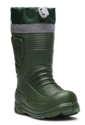 Резиновые сапожки для мальчика Дюна 461 НУ (оливковый/ЭВА)
