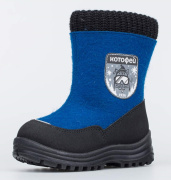 Валенки для мальчика Котофей 267064-42 (синий/войлок)
