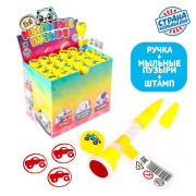Игрушка мыльные пузыри Страна Карнавалия 3 в 1, пузыри+ручка+печать (//универсальная)