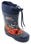 Резиновые сапожки для мальчика Совенок M26B-2 (синий/резина)