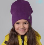 Шапка Hooh loon фиолетовый (100% акрил) ШД20-99091756