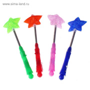   Палочка световая «Звезда» на пружинке (/)