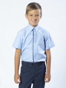 Рубашка для мальчика голубой NOTA BENE NB8LD11129DSPR