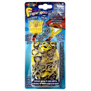 Набор для плетения браслетов Rainbow Loom Фингер Лум (600шт./резиночки/станок Фингер лум и дополнительная клипса/желтый/оригинальные)