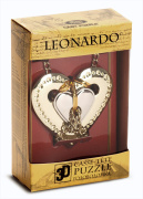Игрушка головоломка LEONARDO Сердце "Cast Heart" (уровень сложности 5 из 6/металл/универсальная)