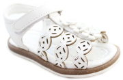 Сандалии для девочки Царевна K-257B (белый/экокожа)