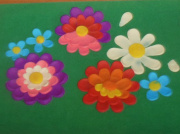 Заколка для волос разноцветные 29