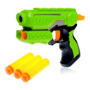 Игрушка пистолет  «Меткий стрелок» (стреляет мягкими пулями/пластик/для мальчика)