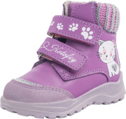 Ботинки для девочки Котофей 152142-32 (сиреневый/натуральная кожа)