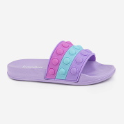 Сланцы для девочки Капика 84081-1 (сиреневый/ЭВА)