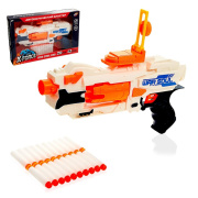 Игрушка автомат WOOW TOYS Бластер War soul gun (стреляет мягкими пулями, работает от батареек/пластик/для мальчика)