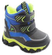 Ботинки для мальчика Дракоша P68-1 (черный/мембрана)