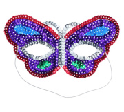   Карнавальная маска «Весёлая бабочка» (для девочки/пластик)