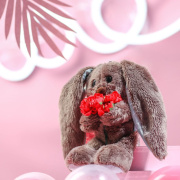 Игрушка брелок Li&Lu «Милый Lu» (16см/Искусственный мех, Синтепон/универсальная)